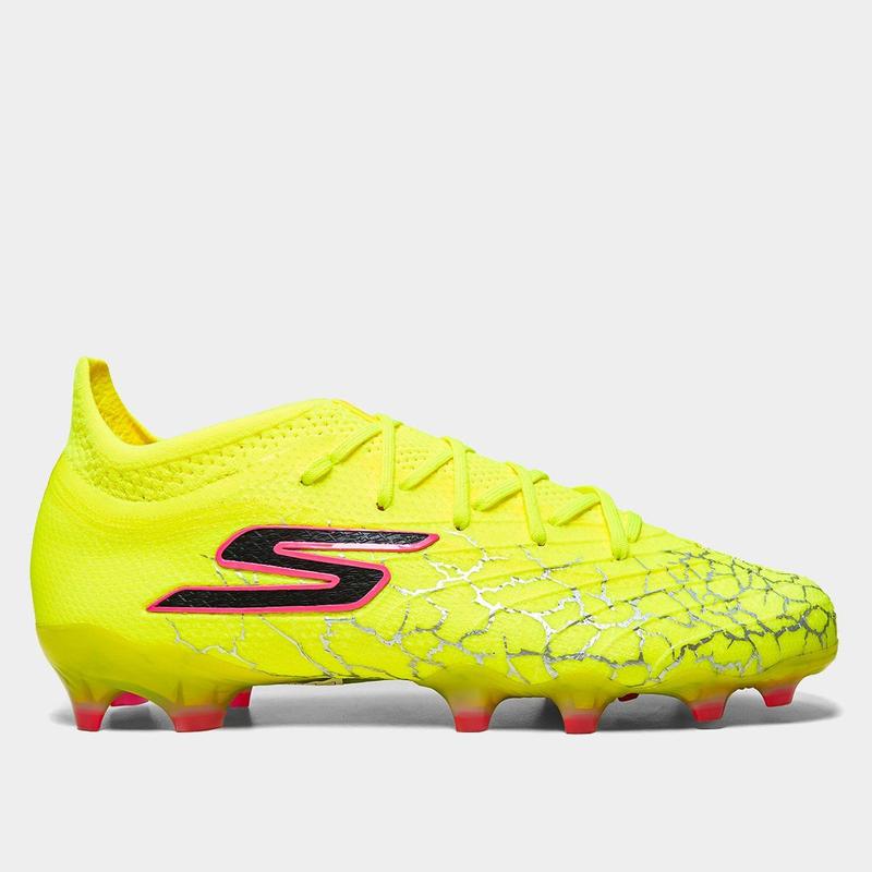 Chuteira Campo Skechers SKX_01 Low Diamond FG Masculina - Chuteira